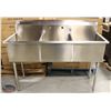 Image 1 : NEW STAINLESS STEEL 3-WELL SINK