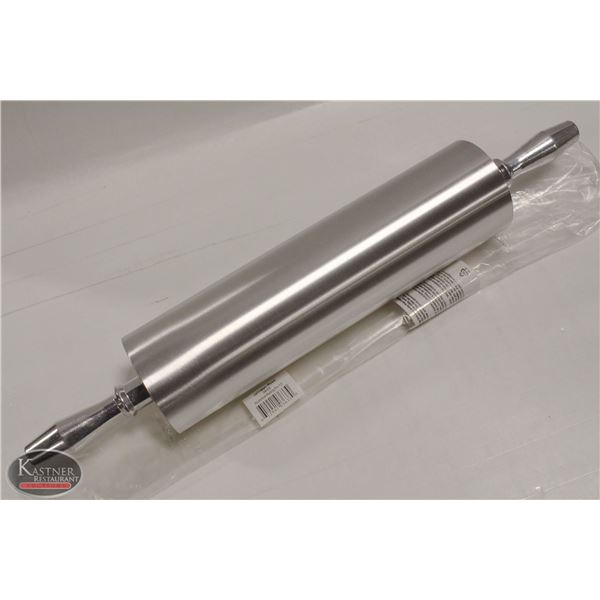 NEW JOHNSON ROSE 13" ALUMINIUM ROLLING PIN.