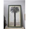 Image 1 : 31.5x54 Picture of a Palmtree