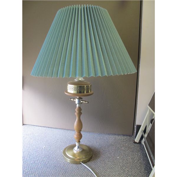 Pretty Lamp w/ Blue Shade