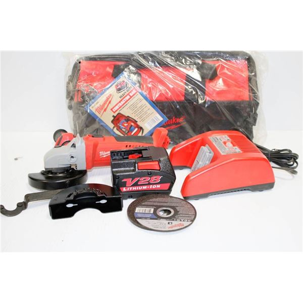 MILWAUKEE HEAVY DUTY 4- 1 1/2 " GRINDER/ CUT OFF