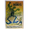 Image 1 : Disney 1941 "The Art of Self Defense" Lobby Poster