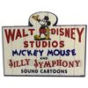 Image 1 : Disneyland "Walt Disney Studios" Wood Sign