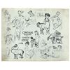 Image 1 : Disney Fantasia Production Centaur Sketches