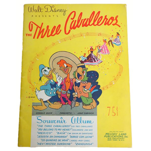 Disney The Three Caballeros Music Album