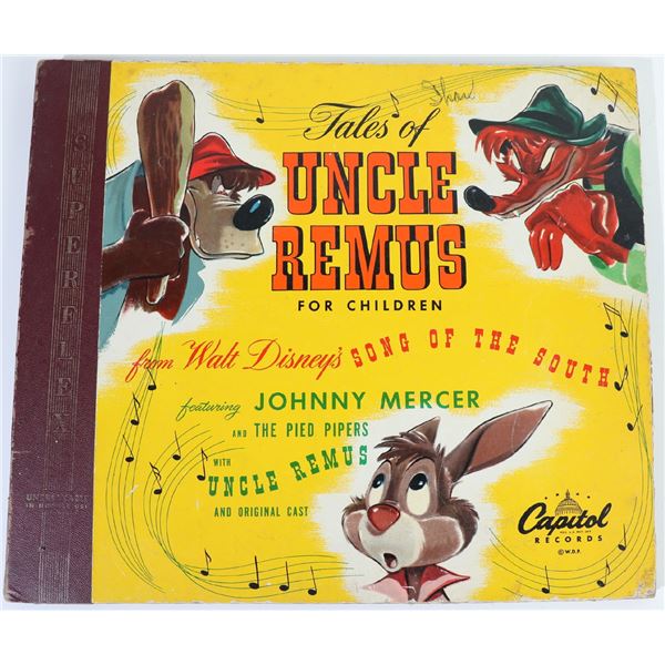 Disney "Tales of Uncle Remus" Music Album
