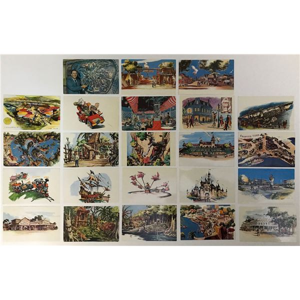 Disneyland 1954-55 Concept Art Postcards