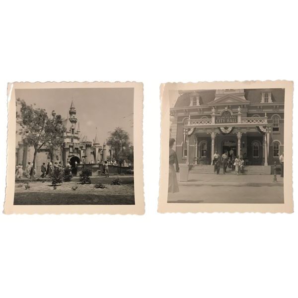 Disneyland 1955 Black & White Photographs