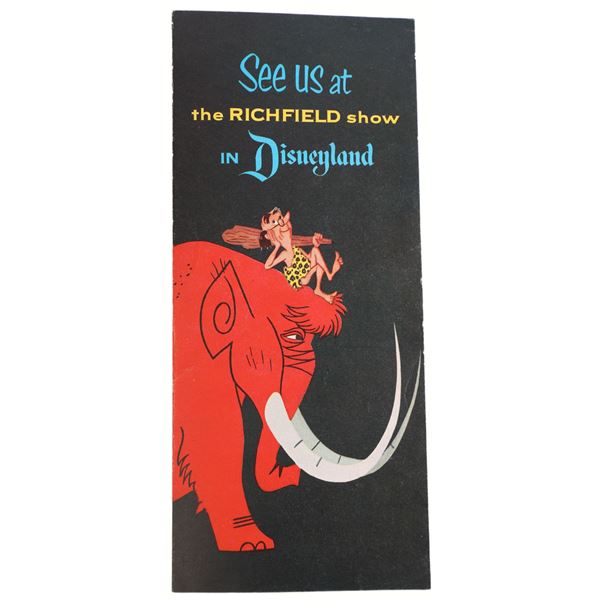 Disneyland 1955 Richfield Show Guide