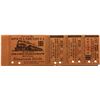 Image 1 : Disneyland 1950's Santa Fe Railroad Ticket