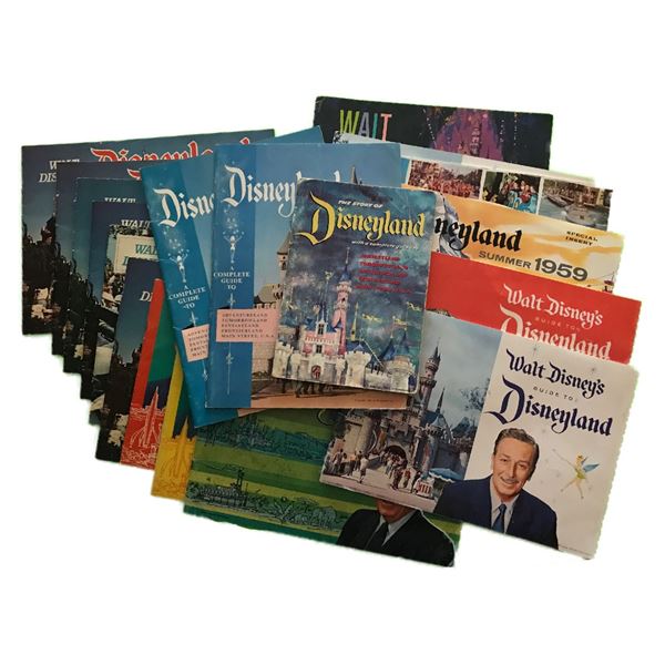 Disneyland 1955-70's Souvenir Guide Books