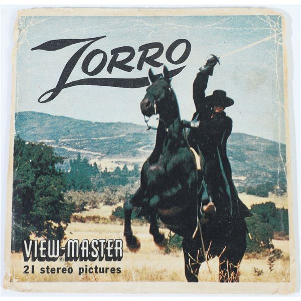 Disney's "Zorro" 1958 View-Master Pictures