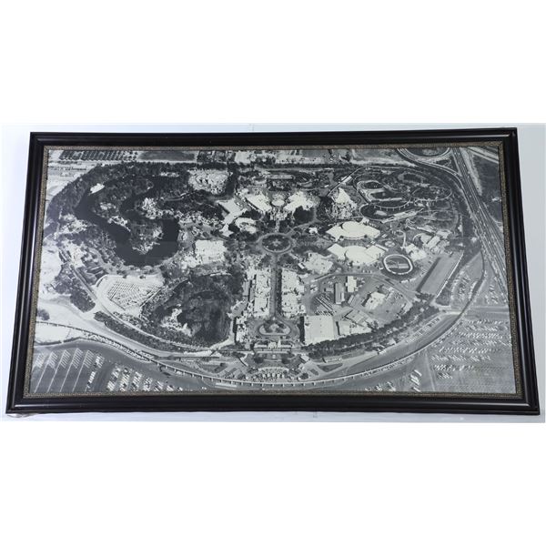 Disney Studios Oversized Disneyland Aerial Print