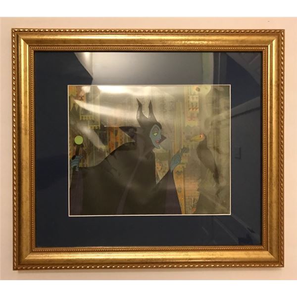 Disneyland Art Corner Maleficent Production Cel