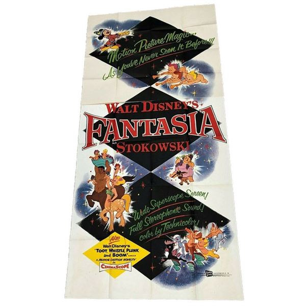 Disney Fantasia Oversized Movie Theater Poster