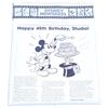 Image 1 : Disney Newsreel "Happy 45th Birthday, Studio!"