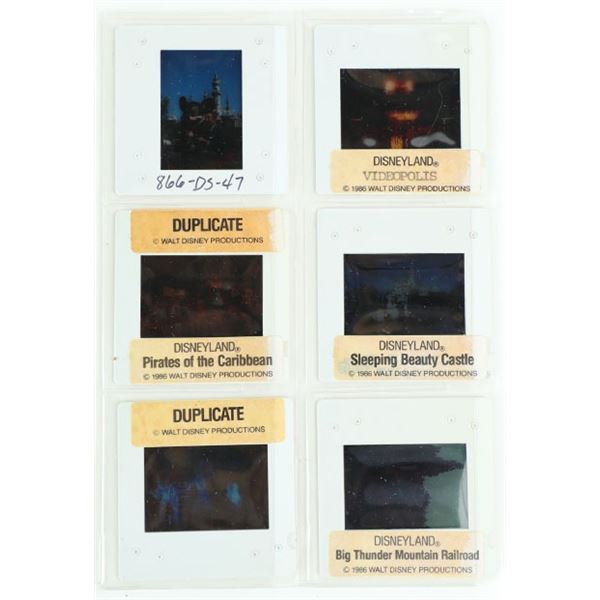 Disneyland 1970's Production Test Park Slides