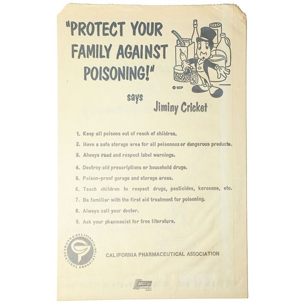 Disney Jiminy Cricket California Public Ad