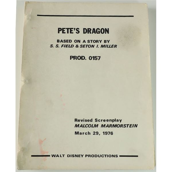 Disney Pete's Dragon Production Screenplay