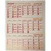 Image 1 : Disneyland 1978 Park Operating Calendar