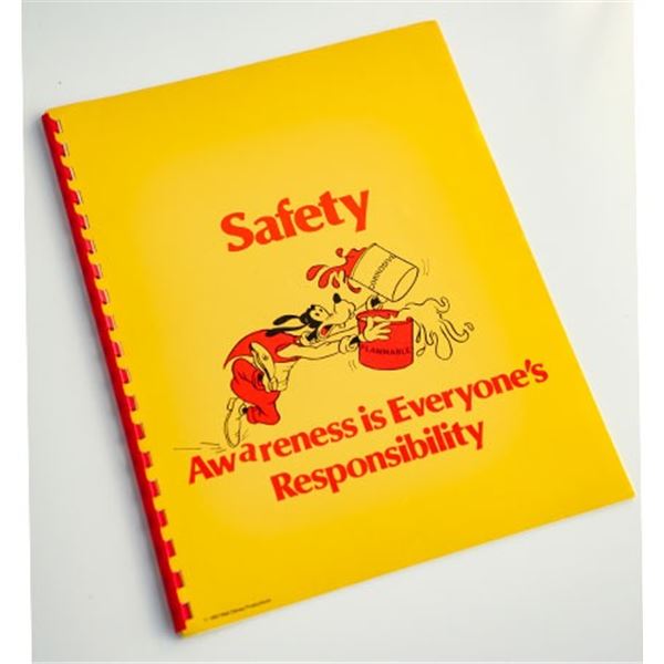 Disneyland Goofy Cast Member Safety Manual