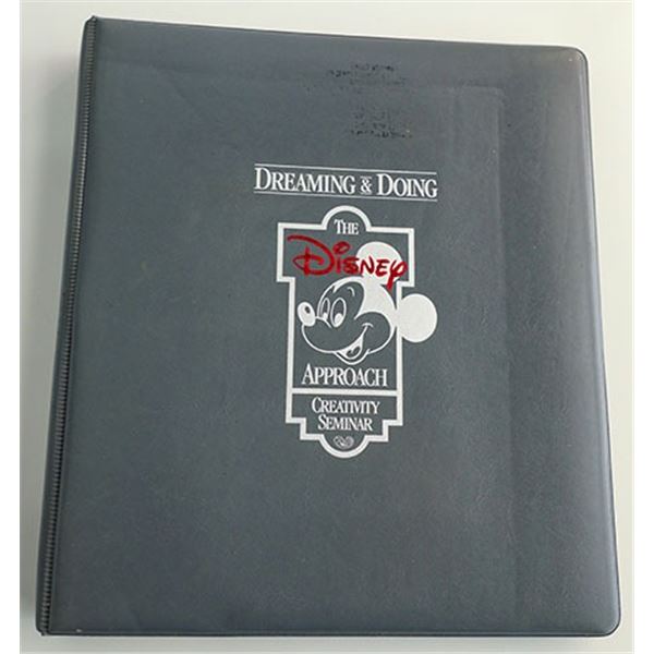 The Disney Approach to Creativity Binder