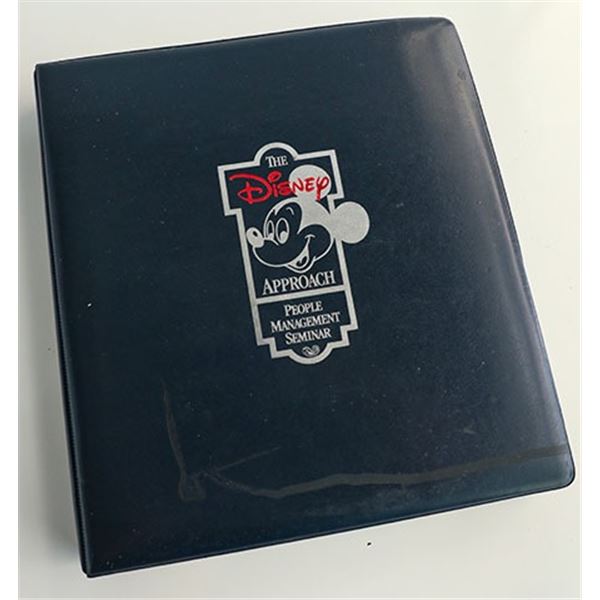 Disney Approach to People Management Binder