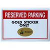 Image 1 : Disneyland Gold Sticker VIP Reserved Parking Sign