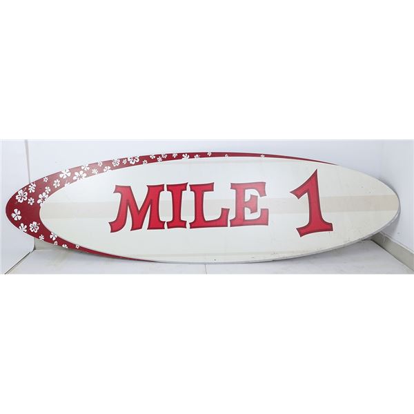 Disney Marathon "Mile 1" Surfboard