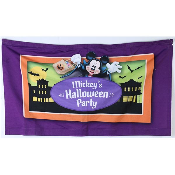 Disneyland Mickey's Halloween Party Banner