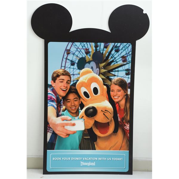 Disneyland Pluto Sign