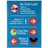 Image 1 : Disneyland Resort Parking Map Used Prop Sign