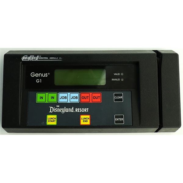 Disneyland Resort Cast Member Work Clock