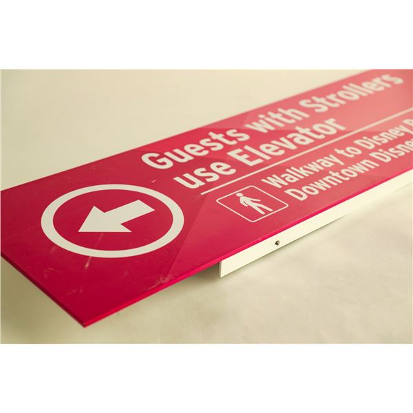 Disneyland Resort Parking Lot Sign