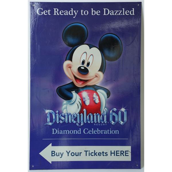 "Buy Your Tickets Here" Disneyland Sign