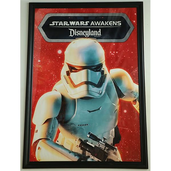 Disneyland Star Wars Awakens Park Poster