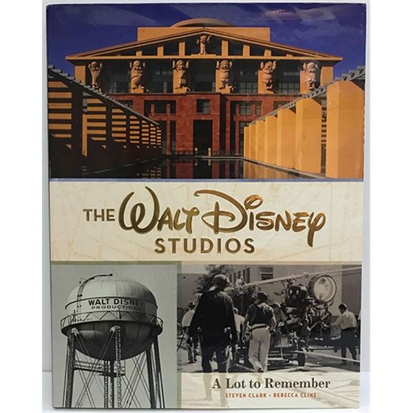 Disney Recalled Walt Disney Studios Book Signed