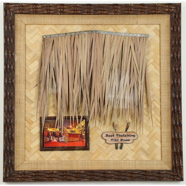 Disneyland Enchanted Tiki Room Roof Thatching Prop