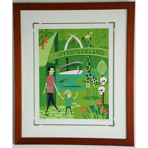 SHAG Adventureland LE 295 of 300 Lithograph