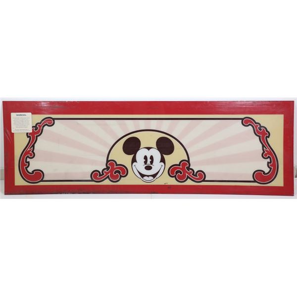 Disney DCA Boardwalk Mickey Mouse Sign