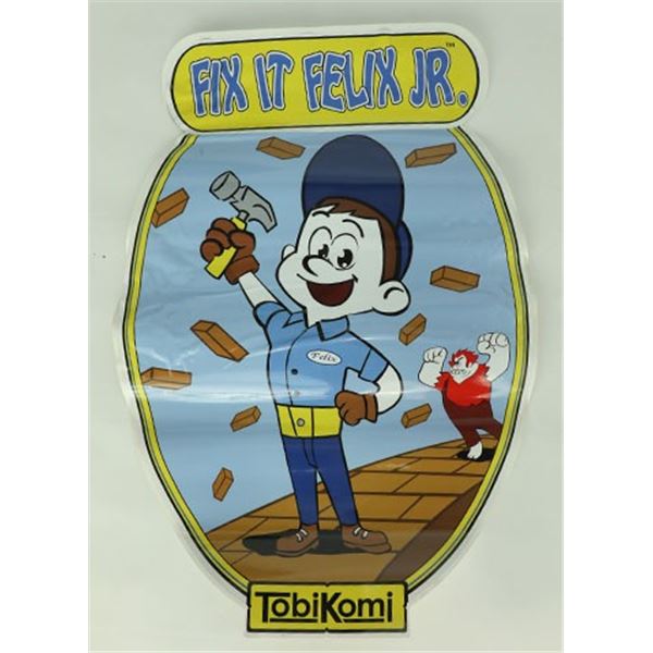 Disney DCA Fix-It Felix Arcade Machine Decal