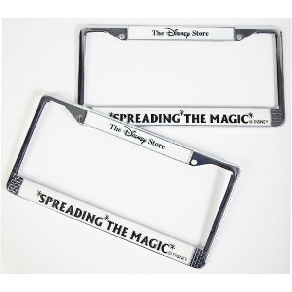 Disney Store Spreading the Magic License Plates