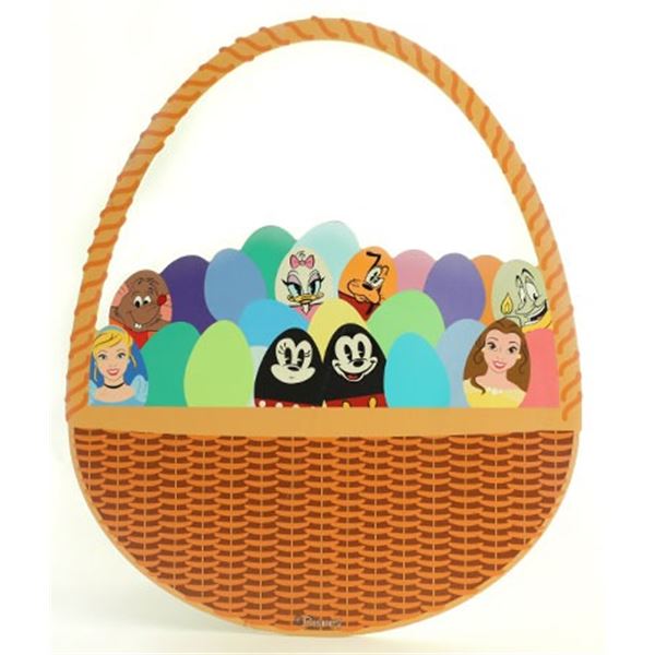 Disneyland Easter Egg Hunt Basket Art