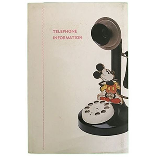 Disneyland Hotel Directory & Notepad