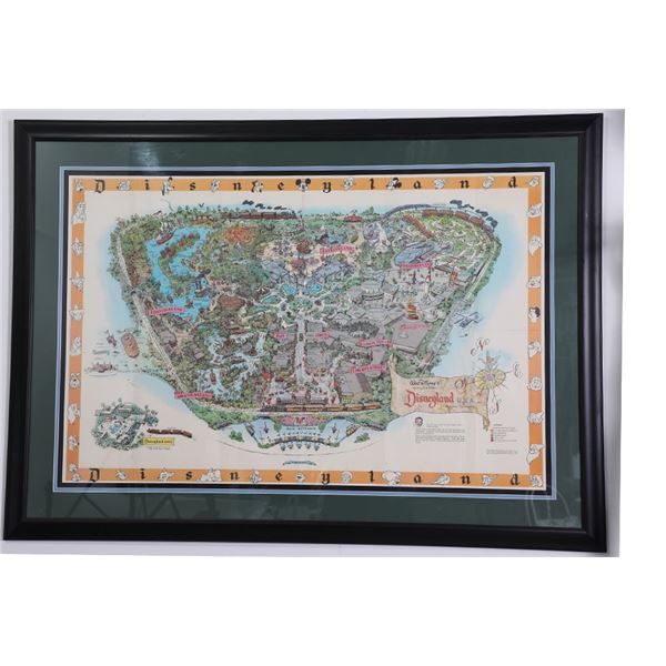 Disneyland Large Park Map 1958 Version C