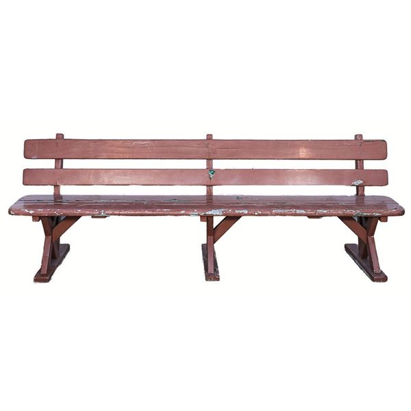 Disneyland Frontierland Bench