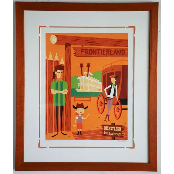 SHAG Frontierland LE 295 of 300 Lithograph