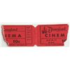 Image 1 : Disneyland Cinema Booth Ticket Stubs
