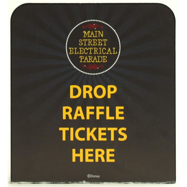 Disneyland Main Street Electrical Light Parade Sign