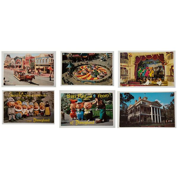 Disneyland Postcards Through The Years